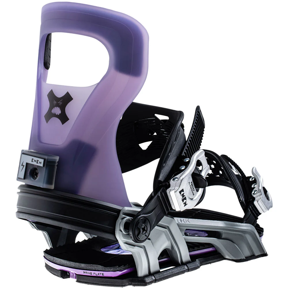 Bent Metal Logic Snowboard-Bindung Purple Herren 2 Bent Metal Logic Snowboard-Bindung Purple Herren – Bild 2