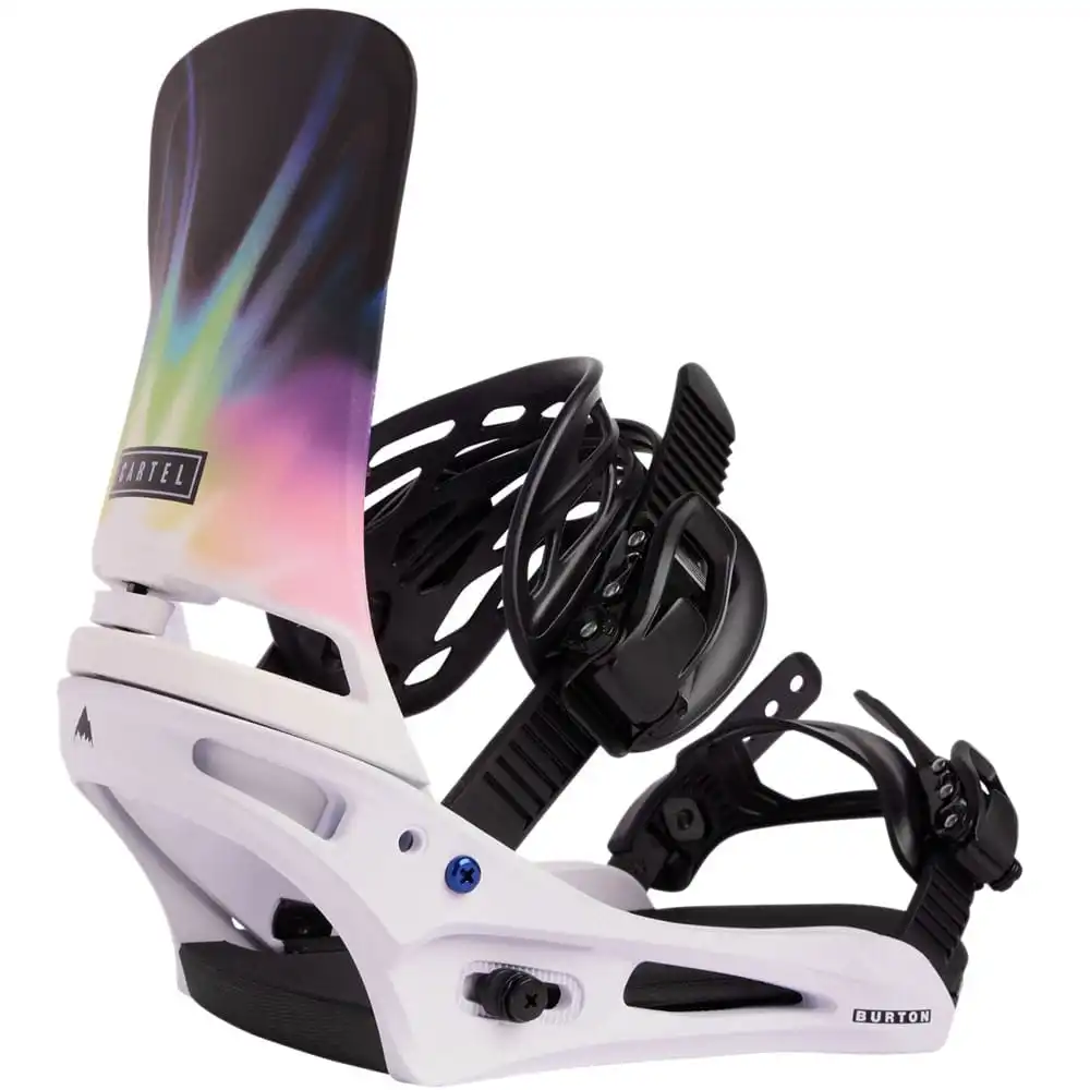 Burton Cartel Flex Snowboard-Bindung White Cloud Burst Herren 2 Burton Cartel Flex Snowboard-Bindung White Cloud Burst Herren – Bild 2