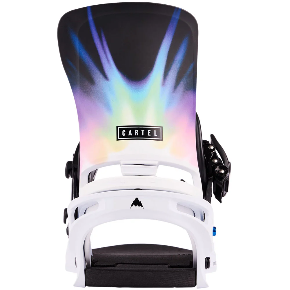 Burton Cartel Flex Snowboard-Bindung White Cloud Burst Herren 4 Burton Cartel Flex Snowboard-Bindung White Cloud Burst Herren – Bild 4