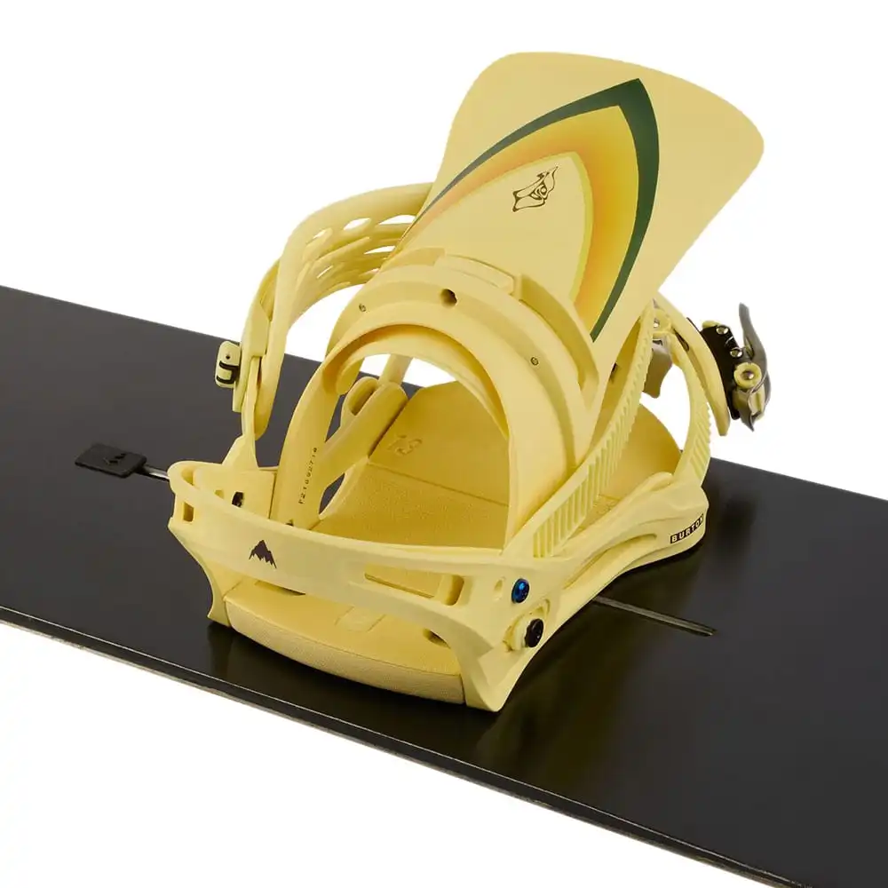 Burton Cartel X Flex Snowboardbindung Cream Graphic Herren 5 Burton Cartel X Flex Snowboardbindung Cream Graphic Herren – Bild 5