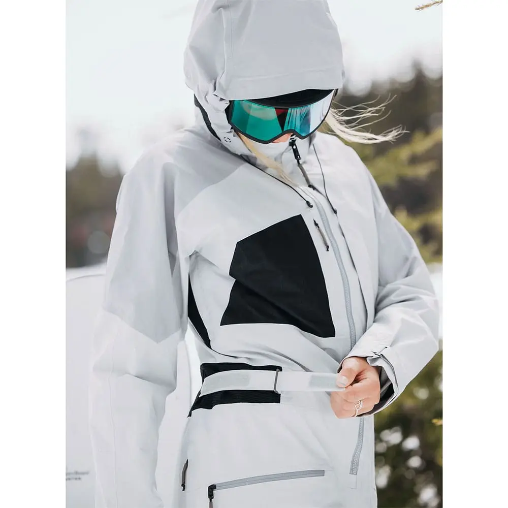 Burton Gore-Tex 2L Carbonate Schneeanzug Gray Cloud/Silver Sconce Damen 10 Burton Gore-Tex 2L Carbonate Schneeanzug Gray Cloud/Silver Sconce Damen – Bild 10