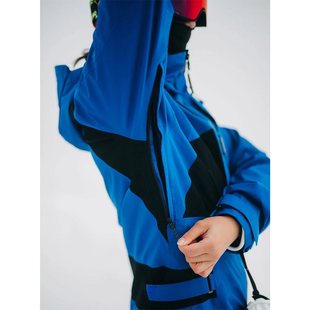 Burton Gore-Tex 2L Carbonate Einteiler Jake Blue Damen 4 Burton Gore-Tex 2L Carbonate Einteiler Jake Blue Damen – Bild 4