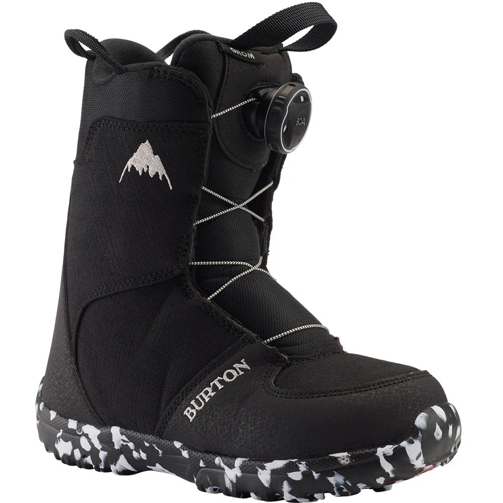 Burton Grom BOA Snowboard-Boots Black Kinder 1 Burton Grom BOA Snowboard-Boots Black Kinder