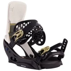 Burton Lexa X EST Bindung Black Stout White Logo Damen