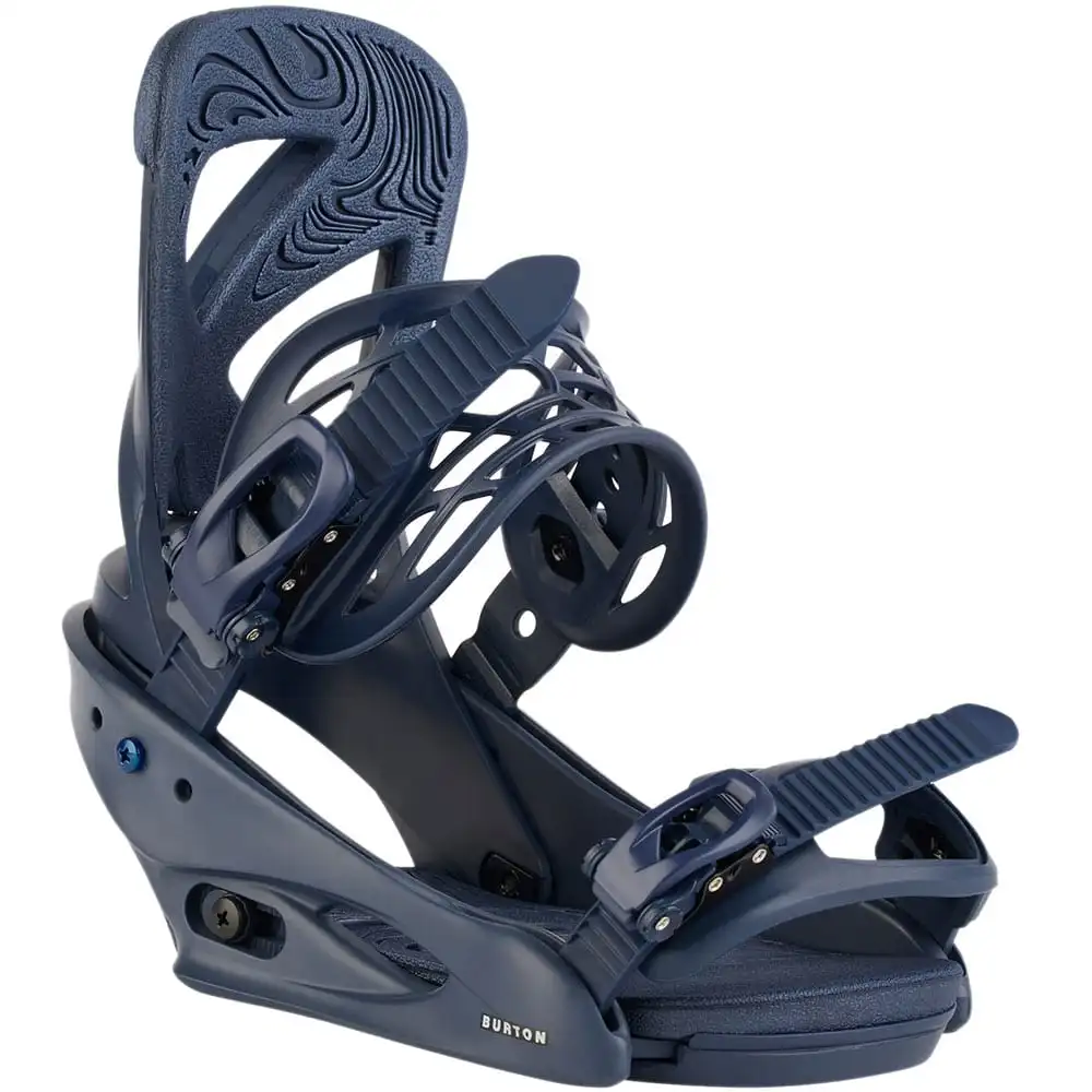 Burton Scribe Flex Snowboardbindung Dress Blue Damen 1 Burton Scribe Flex Snowboardbindung Dress Blue Damen