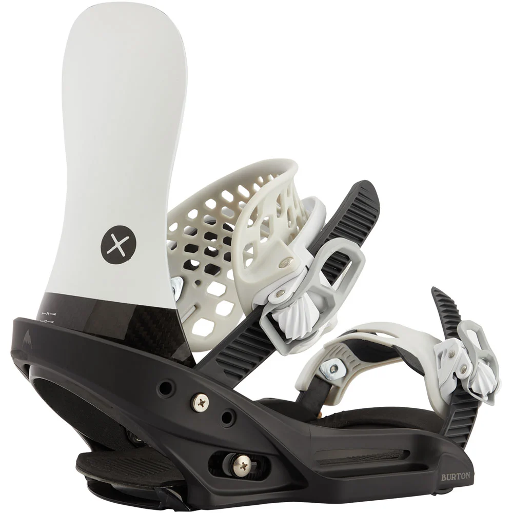 Burton X Snowboardbindung White/Black Herren 2 Burton X Snowboardbindung White/Black Herren – Bild 2