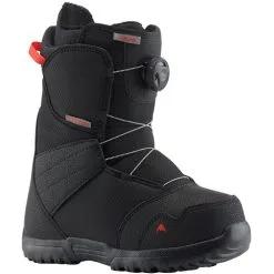 Burton Zipline BOA Softboots Black Kinder