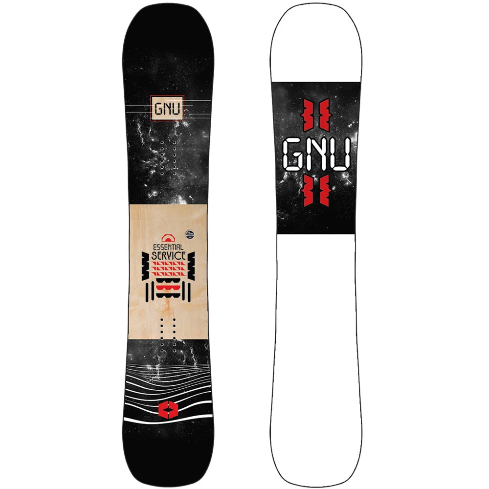 Gnu Essential Service Snowboard Herren 1 Gnu Essential Service Snowboard Herren