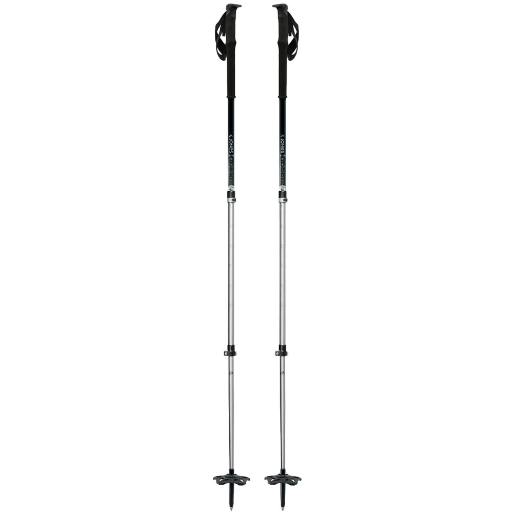 Jones Talon Poles Silver Teleskopstöcke Silver Damen, Herren 2 Jones Talon Poles Silver Teleskopstöcke Silver Damen, Herren – Bild 2