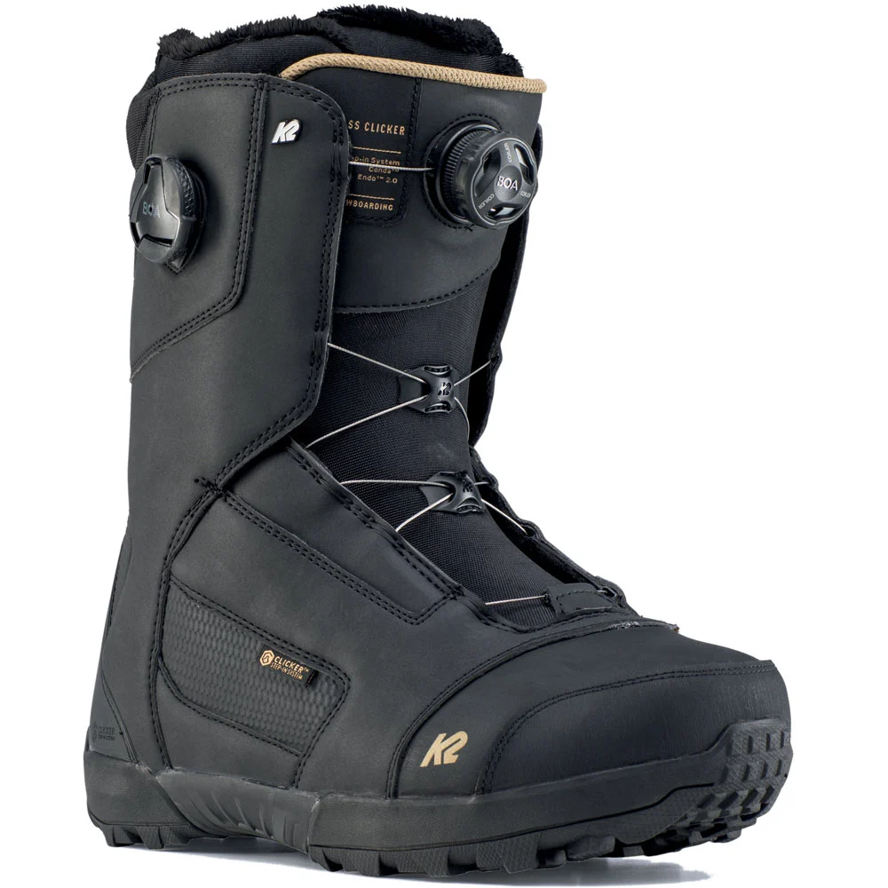 K2 Compass Step-In Snowboard-Boots Black Herren 1 K2 Compass Step-In Snowboard-Boots Black Herren