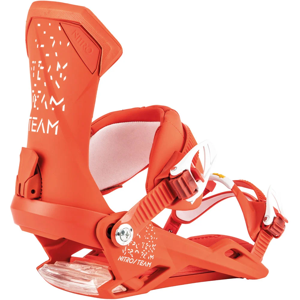 Nitro Team Snowboardbindung Red Herren 2 Nitro Team Snowboardbindung Red Herren – Bild 2