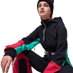 Oakley TNP Cassie Winteranzug Black/Mint Damen -Angebote Snowboards Store oakley tnp cassia one piece foa500025 9bm 02 gross