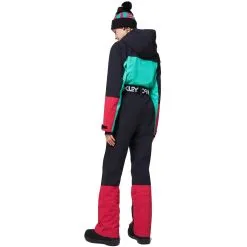 Oakley TNP Cassie Winteranzug Black/Mint Damen -Angebote Snowboards Store oakley tnp cassia one piece foa500025 9bm 03 gross